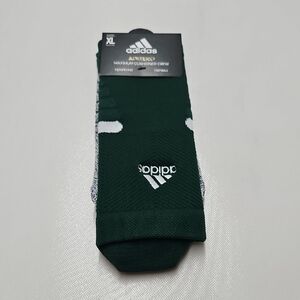 Adidas Green Athletic Socks Performance Comfort